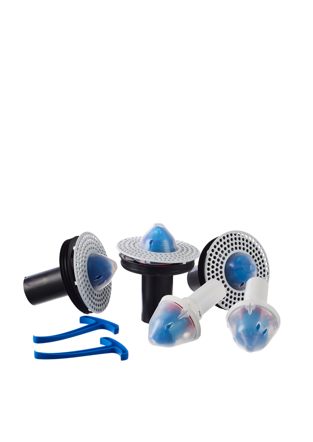 MB Active Trap Keramisch - Pietra Per Orinatoio Senza Contatto, 6 Pezzi, Resistente Al Gelo, Con Indicatore Ottico
