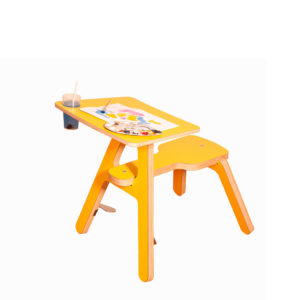 Novosan, Timkid, CLEXO – ritbord för barn. Produktnummer: CLEXO. Färg: gul.
