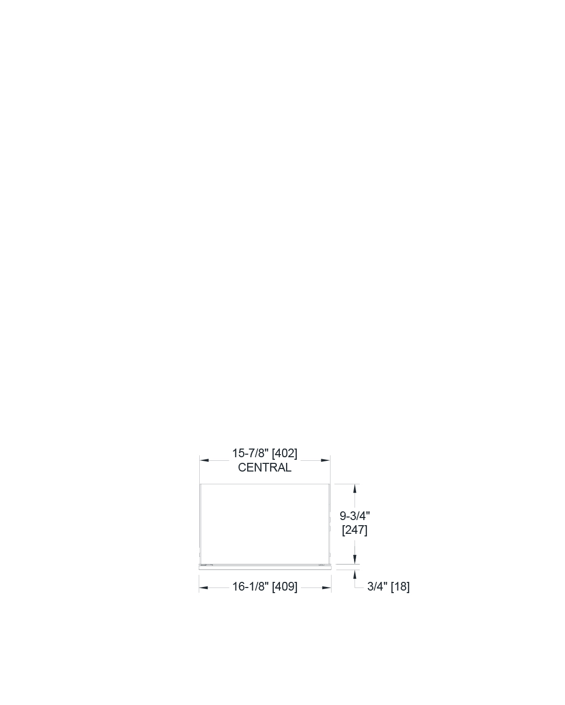 PIATTO™ inbyggnadselement med automatisk dispenser för handtorkpapper på rulle samt papperskorg, nätanslutet - svart - Bild 9
