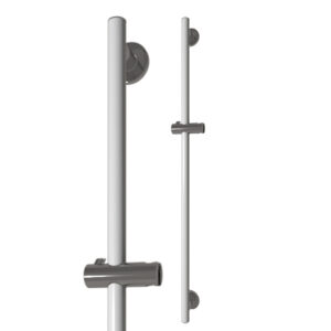 Novosan Pito Deluxe stödhandtag för dusch. Färg: RAL9016, vitt. Höjd 120 cm.