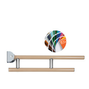 Stödhandtag Novosan Pito Deluxe. Färg: RAL9016, vit. Storlekar: L 60 och 75 cm.