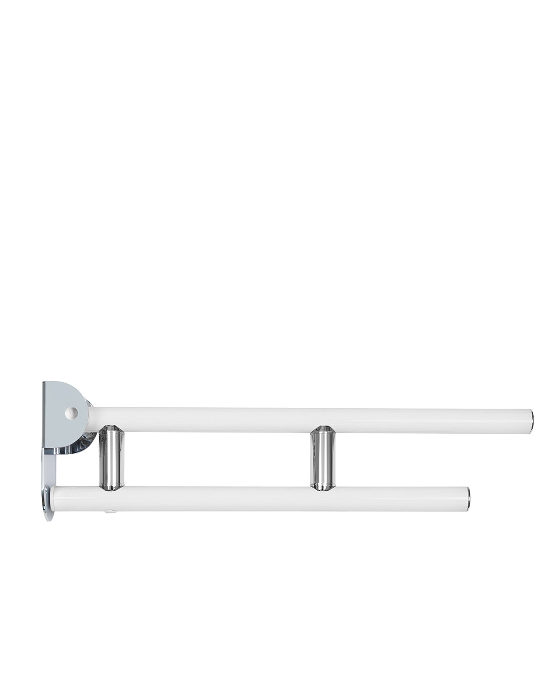 Novosan Pito Deluxe armstöd. Färg: RAL9016, vitt. Längder 60 och 75 cm.