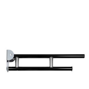 Novosan Pito Deluxe armstöd med lång fästplatta. Färg: RAL9005 svart. Längder 60 ja 75 cm.