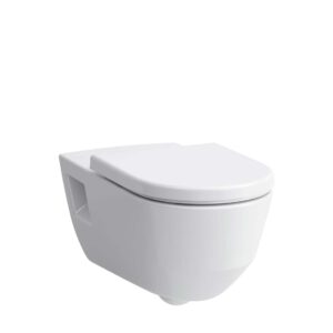 Laufen Pro Liberty är en tillgänglighetsanpassad toalettstol. Färg: vit. Produktnummer: H8219604000001.