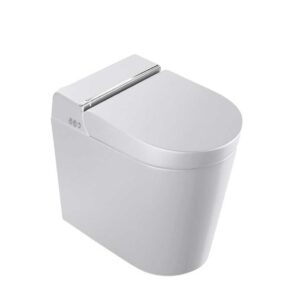 Novosan Hygea Genesis Terra äly-WC-istuin, lattiaan ulottuva design WC, mattavalkoinen